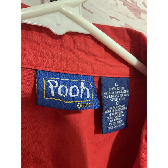 VTG Disney Jerry Leigh Pooh Western Shirt Large - Picture 8 of 11